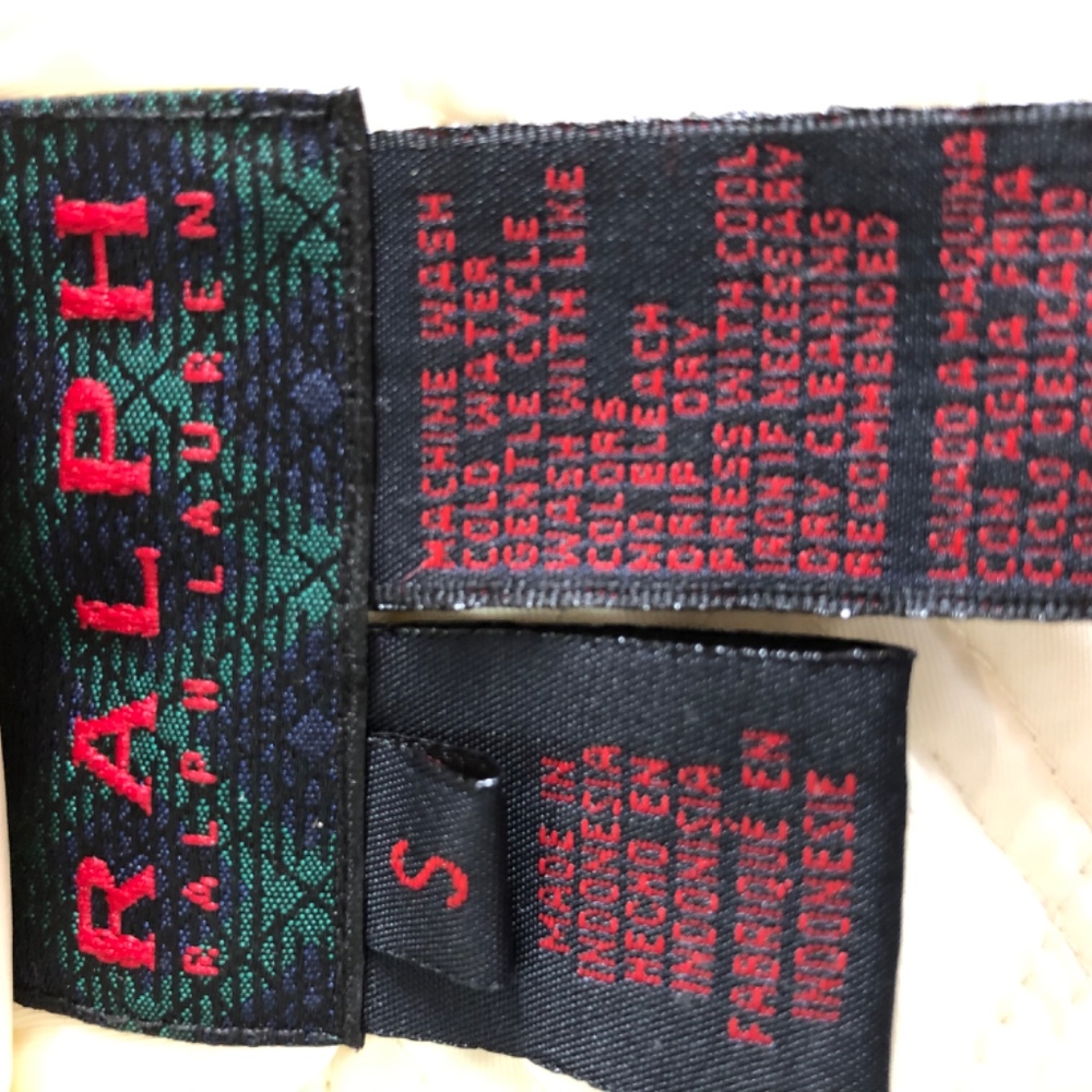 Ralph Lauren white hooded vest - Picture 4 of 4